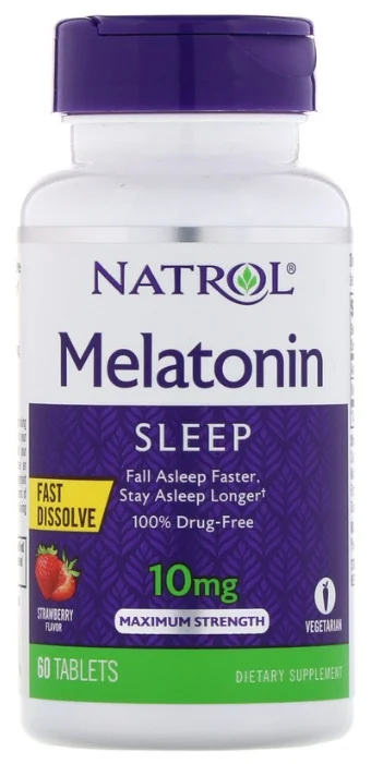 Melatonin 10 мг(60к) Natrol
