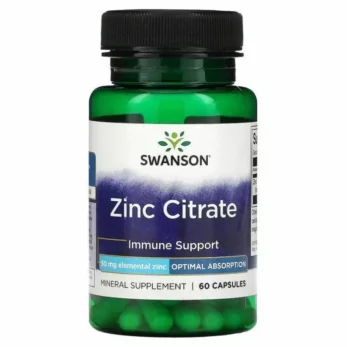 Zinc Citrate 30мг(60к)Swanson