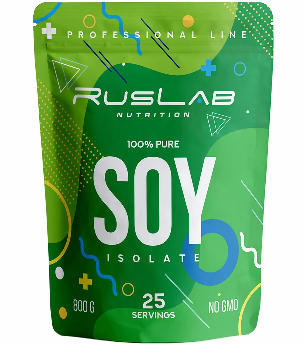 Soy Isolate 100%(800) RUSLAB NUTRITION