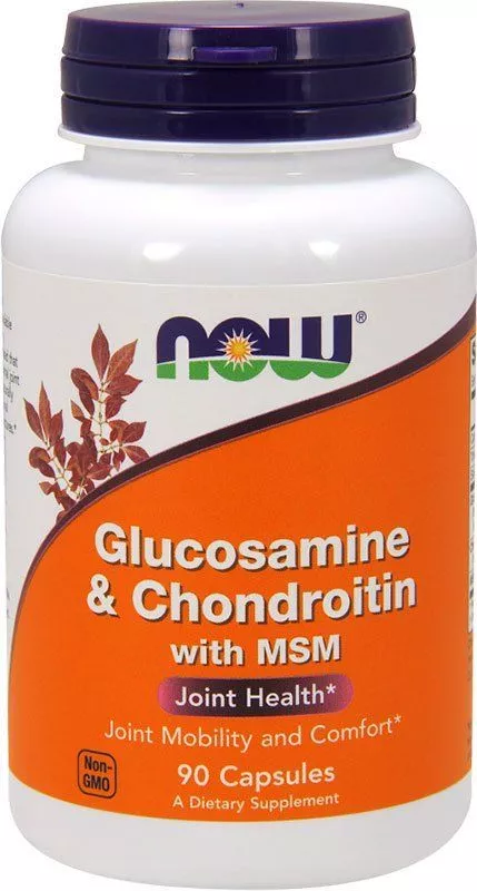 Glucosamine Chondroitin MSM (90) NOW
