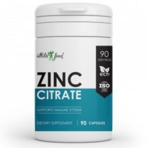 Zinc Citrate 25mg (90) Atletic Food