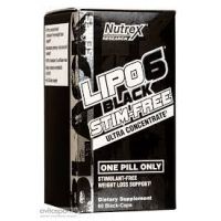 Lipo-6 Black Ultra Concentrate Stim-Free (60) Nutrex