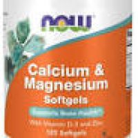 Calcium  Magnesium +Vit D-3 and Zink(120) Now